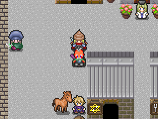 king_YAKINIKU_RPG1 screenshot5 - 町を歩く