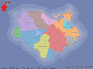 Fantasy Map Generatorで作った架空の地図
